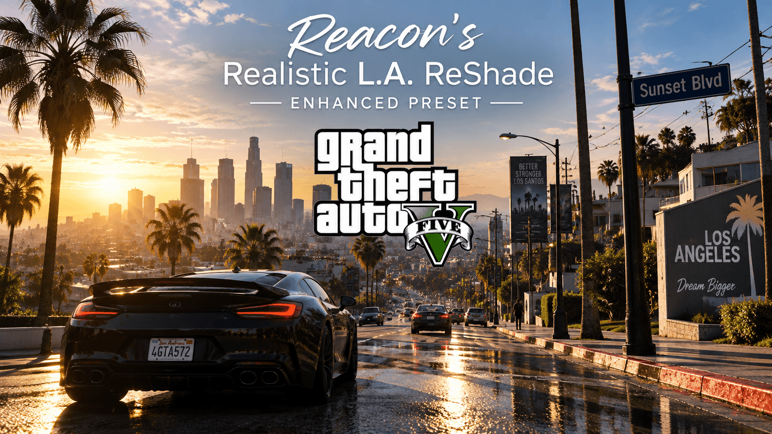 Reacon's Realistic L.A. ReShade 预设(增强版)
